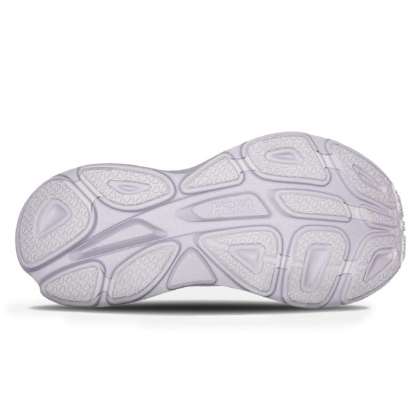 Women's/Men's Hoka Bondi 8 Road-Running Shoes Lilac Marble Elderberry