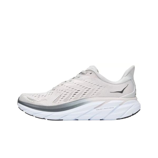 Women's/Men's Hoka Men's Clifton 8 Lunar/Rock