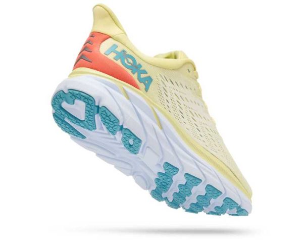 Women's/Men's Hoka One One Clifton 8 YELLOW PEAR / SWEET CORN