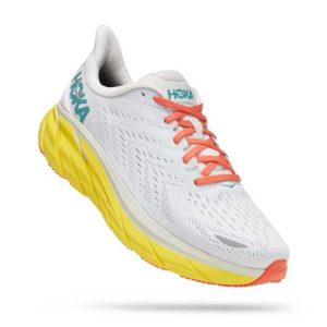 Women's/Men's Hoka One One Clifton 8 LANC DE BLANC / ILLUMINATING