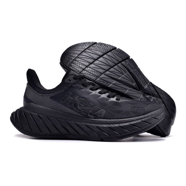 Women's/Men's Hoka Carbon X 2 Road-Running Shoes (unisex) Black