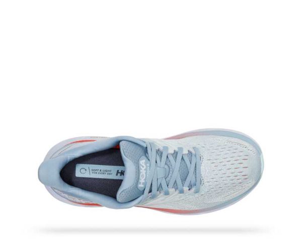 Women's Hoka One One Clifton 8 BLUE FOG/PLEIN AIR