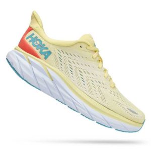 Women's/Men's Hoka One One Clifton 8 YELLOW PEAR / SWEET CORN