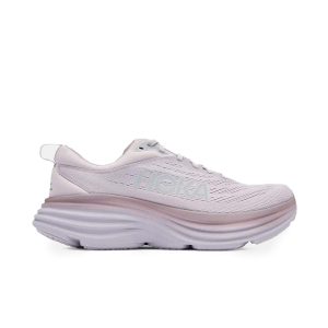 Women's/Men's Hoka Bondi 8 Road-Running Shoes Lilac Marble Elderberry