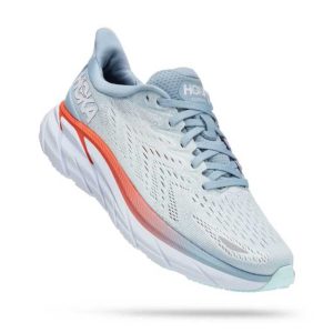 Women's Hoka One One Clifton 8 BLUE FOG/PLEIN AIR