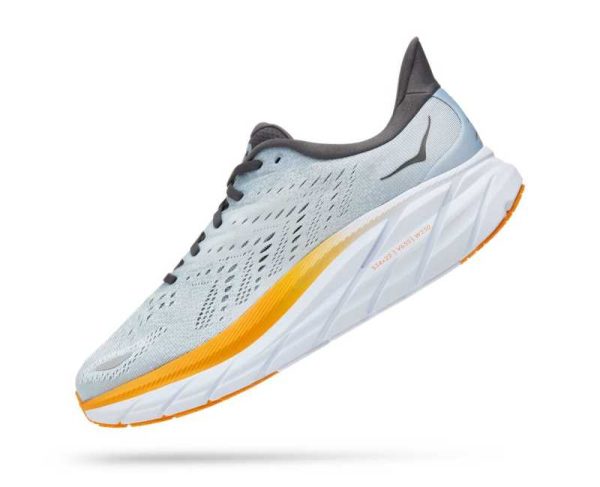 Women's/Men's Hoka One One Clifton 8 BLUE FOG/PLEIN AIR