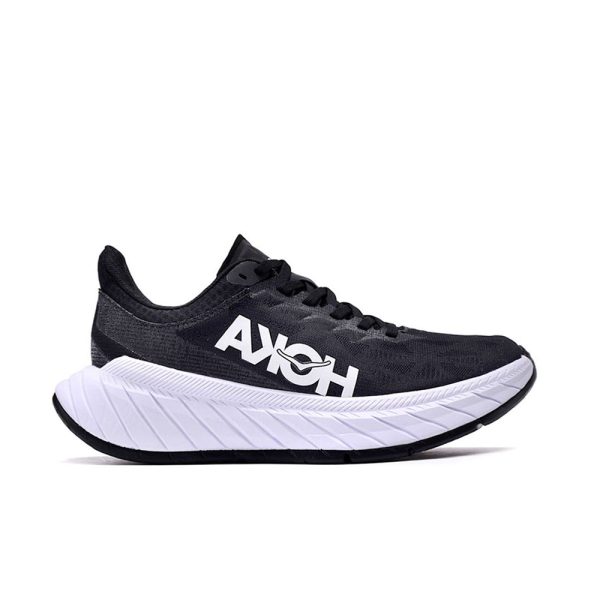 Women's/Men's Hoka Carbon X 2 Road-Running Shoes (unisex) Black/White