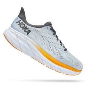 Women's/Men's Hoka One One Clifton 8 BLUE FOG/PLEIN AIR