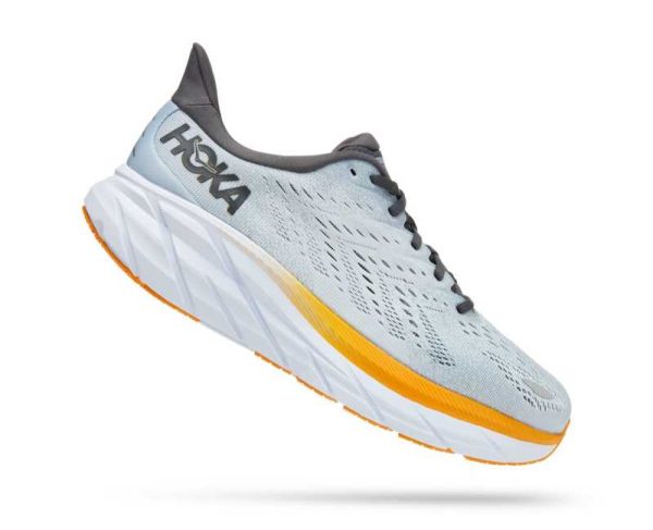 Women's/Men's Hoka One One Clifton 8 BLUE FOG/PLEIN AIR